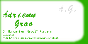 adrienn groo business card